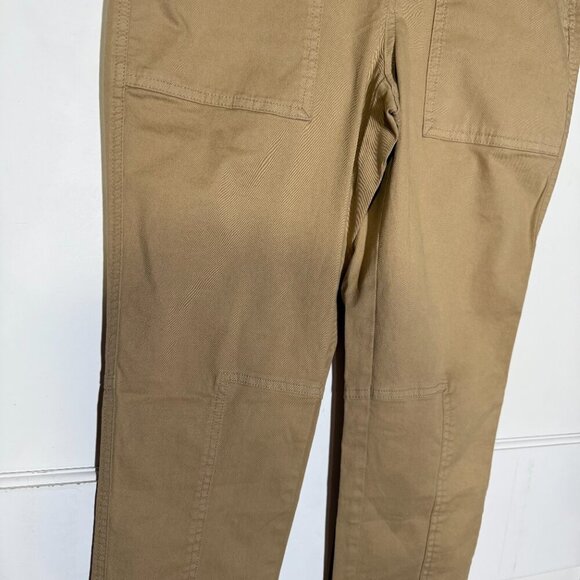 Banana Republic Mid Rise Slim Cargo Pants Khaki Size 2 Office Careerwear Utility - Picture 7 of 11